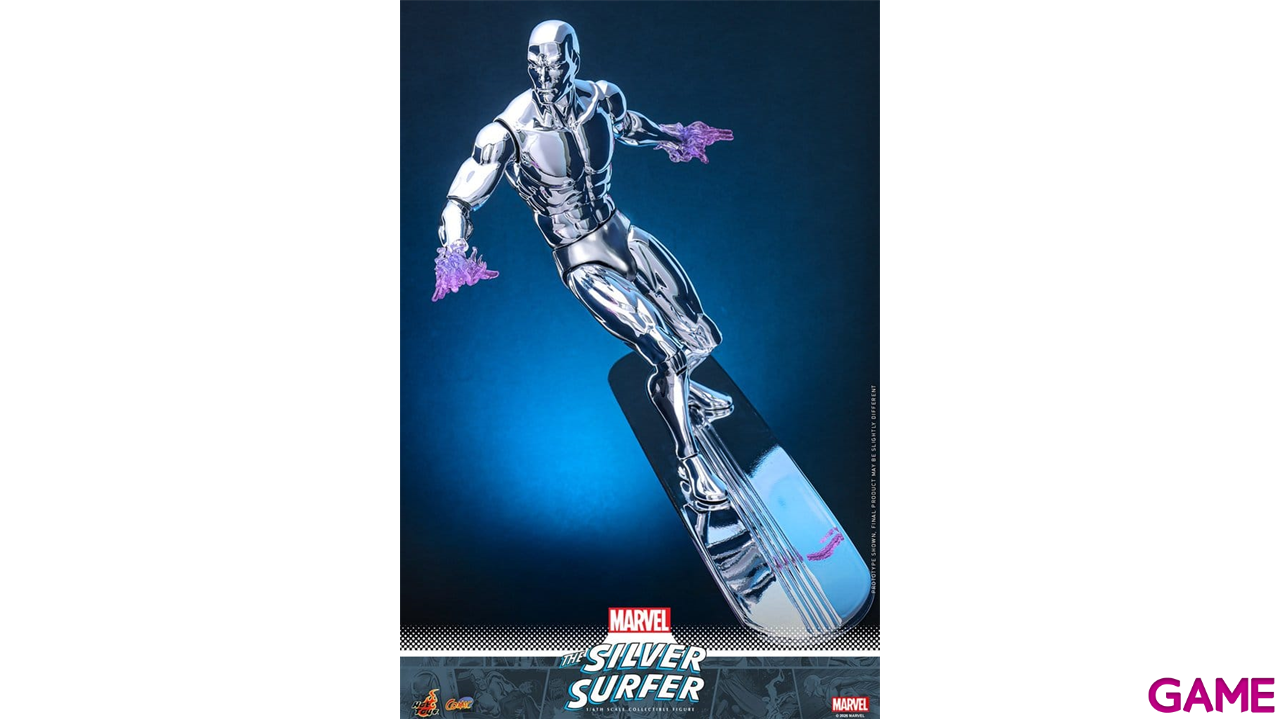 Figura Marvel Action Figure 1/6 Silver Surfer de 32 cm-4