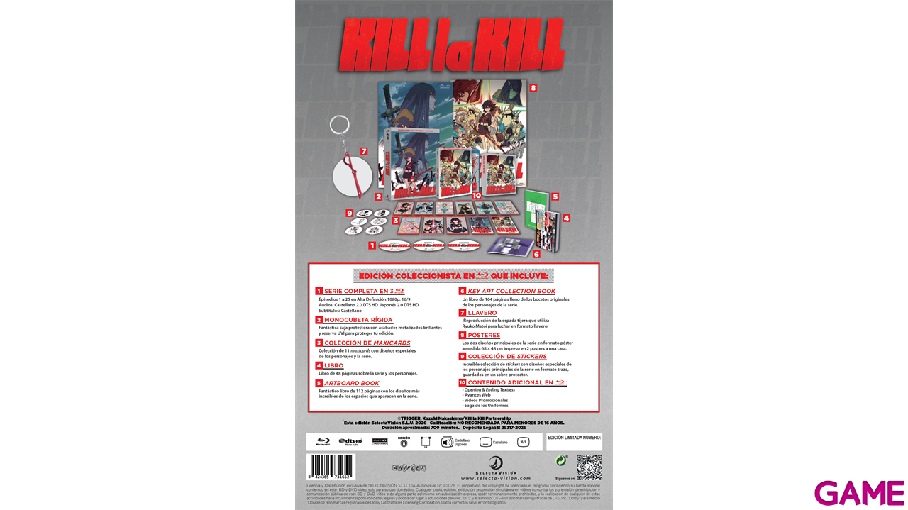 Kill La Kill - Serie Completa Edición Coleccionista-0