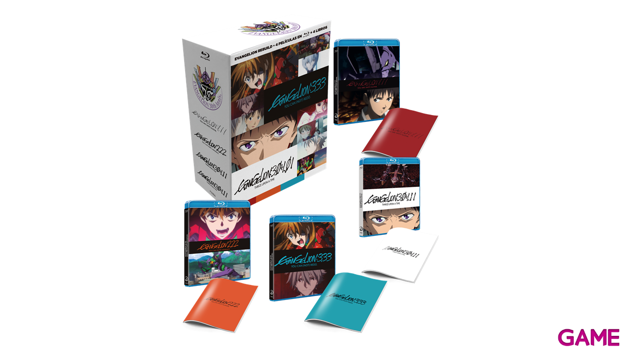 Evangelion Rebuild - Colección Completa de Películas-1