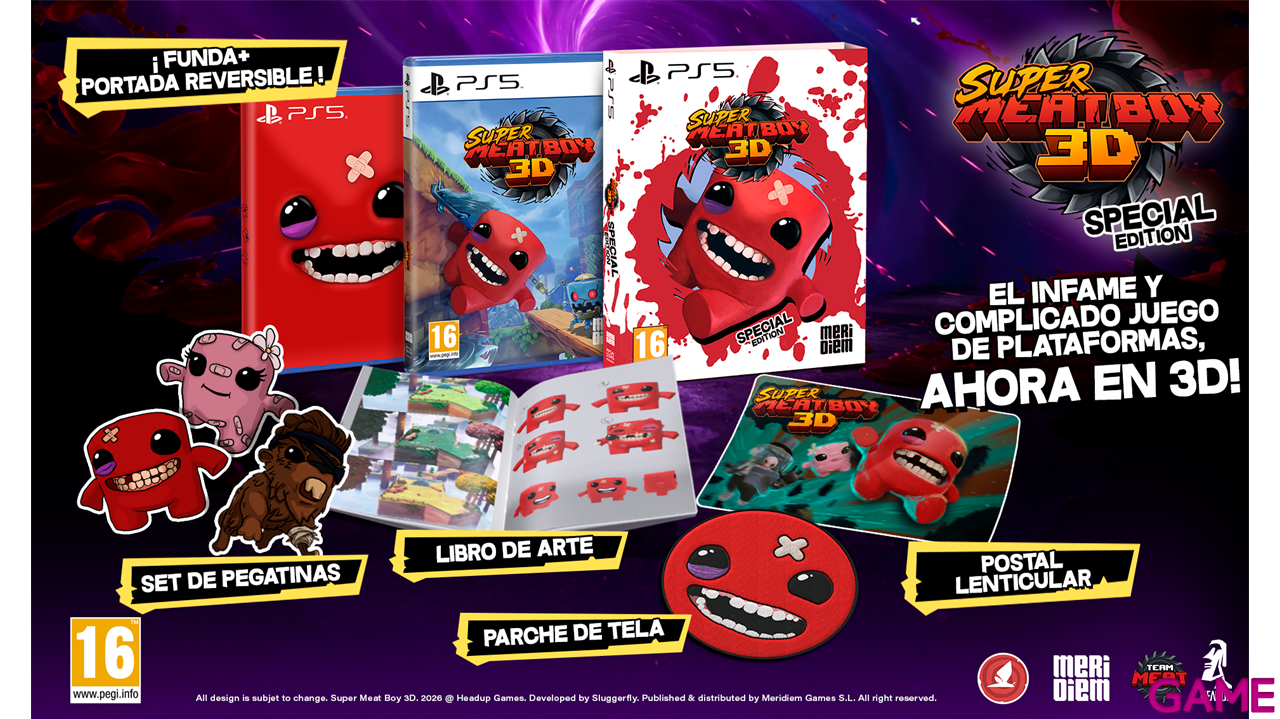 Super Meat Boy 3D Special Edition-1