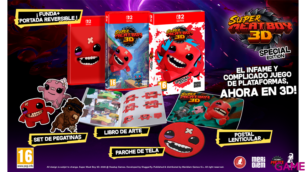 Super Meat Boy 3D Special Edition-1