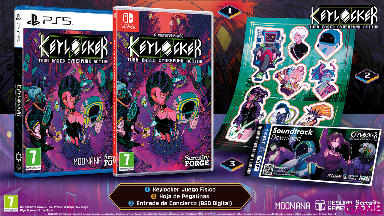 Keylocker Turn Based Cyberpunk Action-0