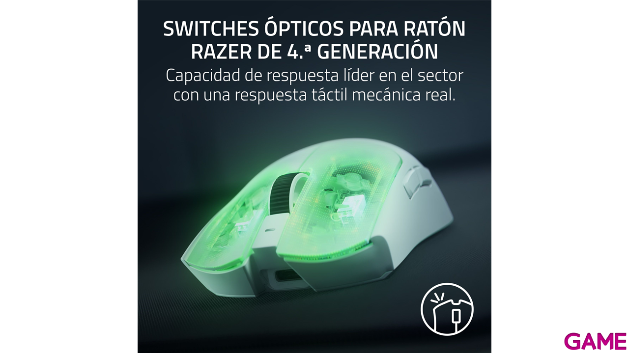 Razer Viper V4 Pro White - Raton Gaming-8