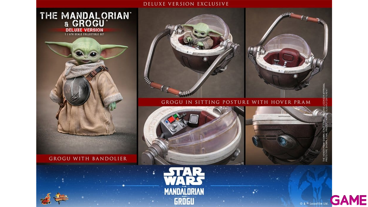 Figura Star Wars: The Mandalorian & Grogu Movie (Deluxe Version) de 31 cm-0