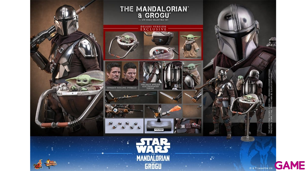 Figura Star Wars: The Mandalorian & Grogu Movie (Deluxe Version) de 31 cm-1