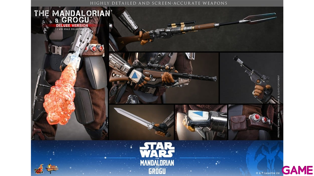 Figura Star Wars: The Mandalorian & Grogu Movie (Deluxe Version) de 31 cm-3