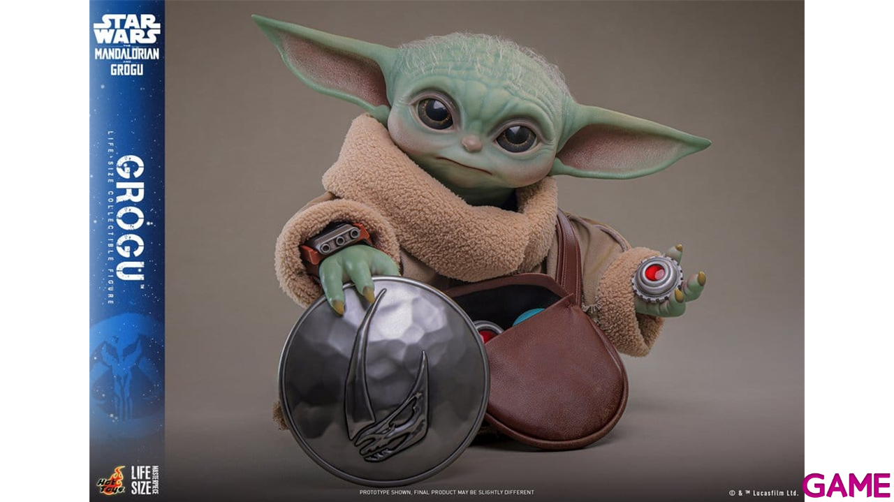 Figura Star Wars: The Mandalorian & Grogu Life-Size Figure Grogu de 38 cm-0