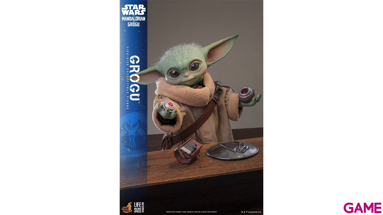 Figura Star Wars: The Mandalorian & Grogu Life-Size Figure Grogu de 38 cm-3