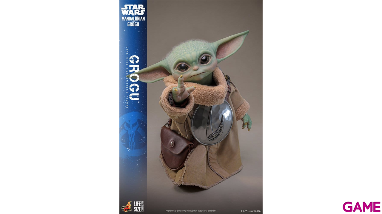 Figura Star Wars: The Mandalorian & Grogu Life-Size Figure Grogu de 38 cm-6