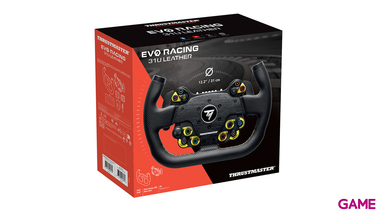 Thrustmaster EVO Racing 31U Leather WW - Aro conducción-2