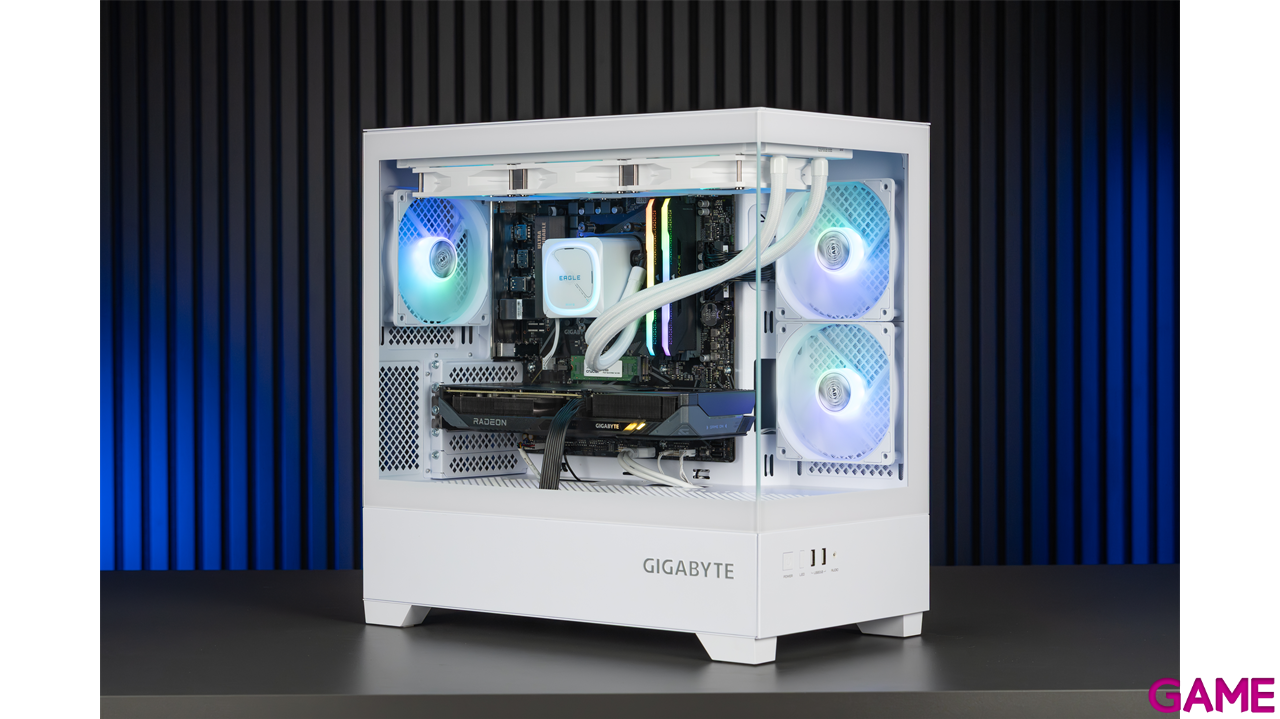 GamePc Gigabyte ICE Edition 26R560XT-C Ryzen 5 5600/16Gb/1Tb/Rtx 9060XT- FreeDOS - Sobremesa Gaming-1