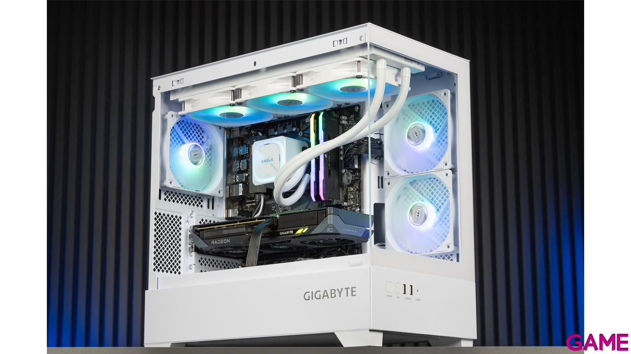 GamePc Gigabyte ICE Edition 26R560XT-C Ryzen 5 5600/16Gb/1Tb/Rtx 9060XT- FreeDOS - Sobremesa Gaming-8