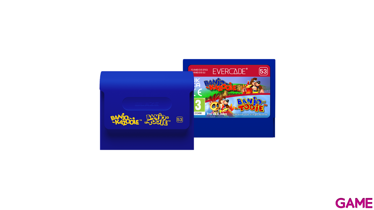 Consola Evercade Nexus + Banjo-Kazooie Double Pack-5