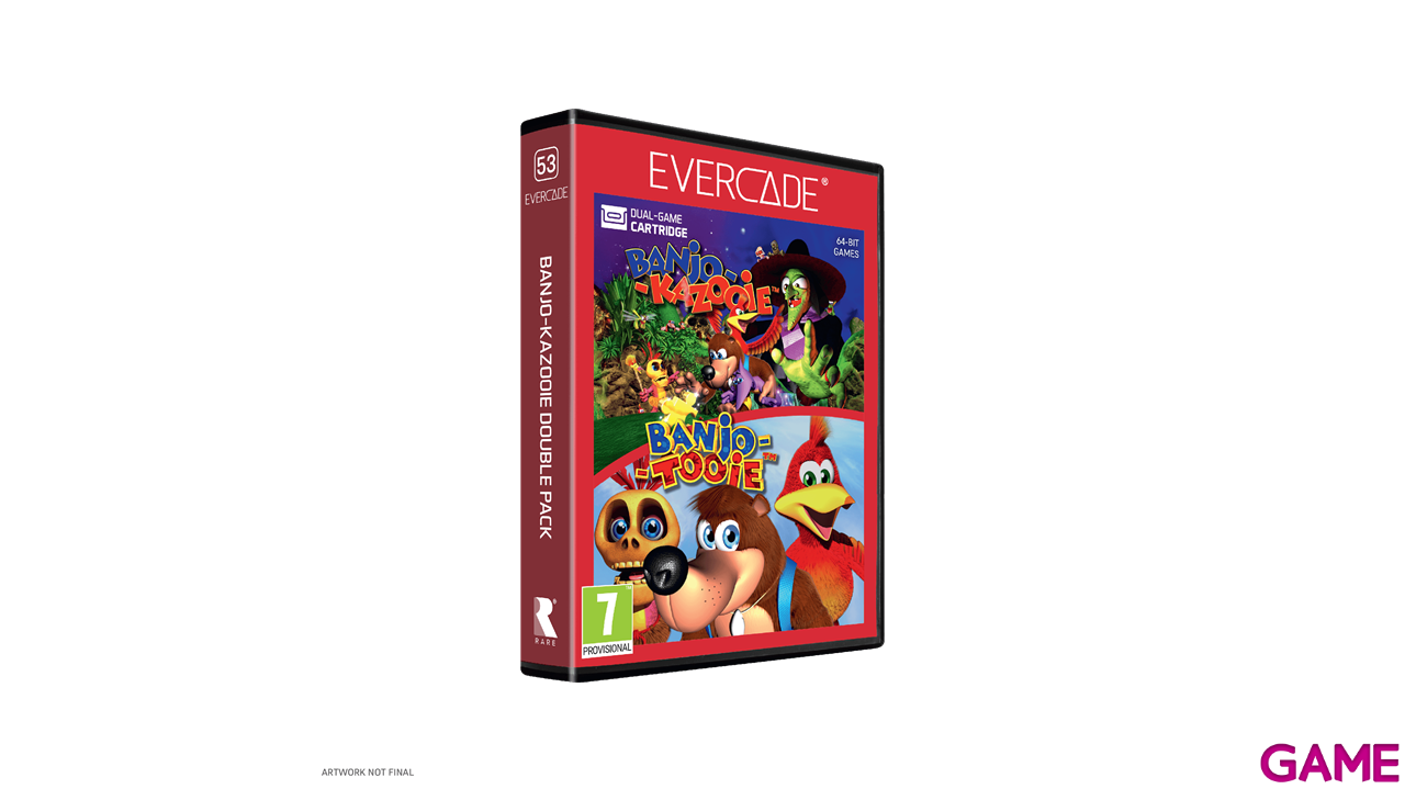 Consola Evercade Nexus + Banjo-Kazooie Double Pack-1
