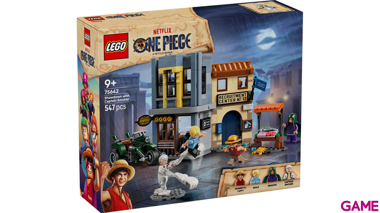 LEGO One Piece Duelo contra el Capitán Smoker 75642-2