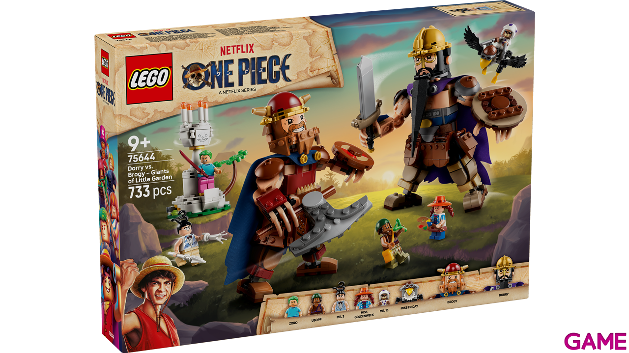 LEGO One Piece Dorry vs. Brogy: Gigantes de Little Garden 75644-0