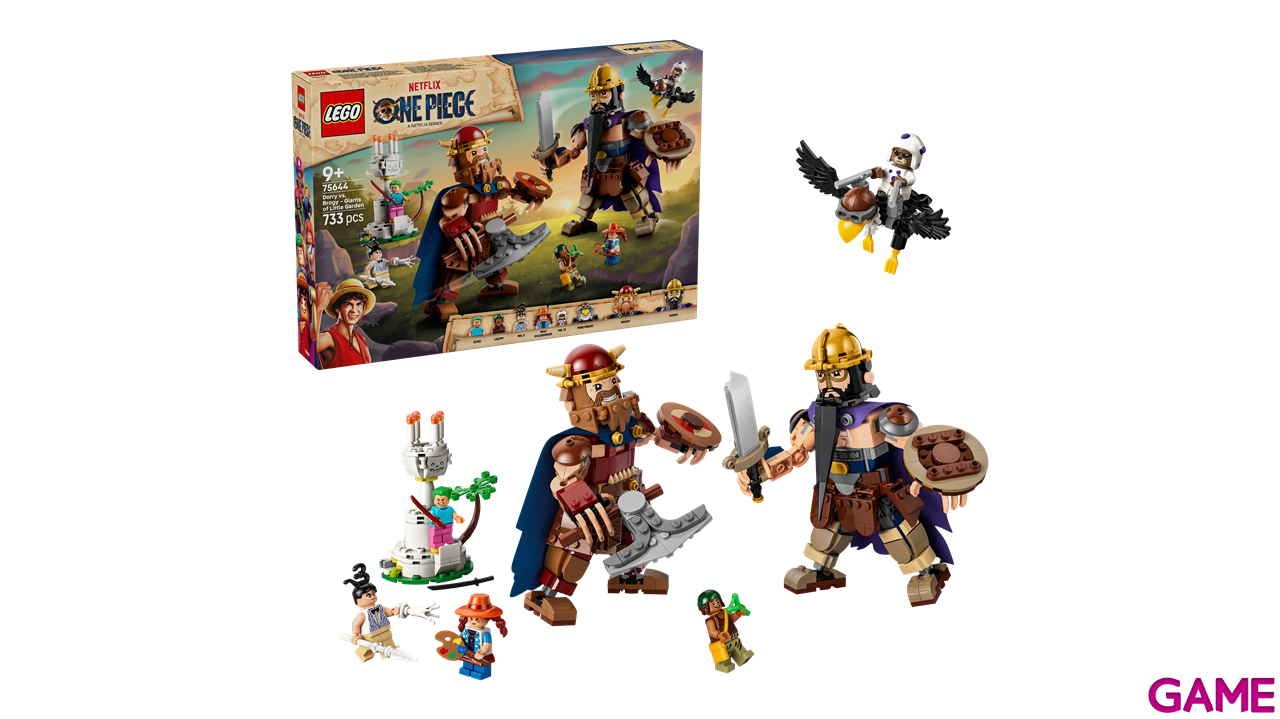 LEGO One Piece Dorry vs. Brogy: Gigantes de Little Garden 75644-1