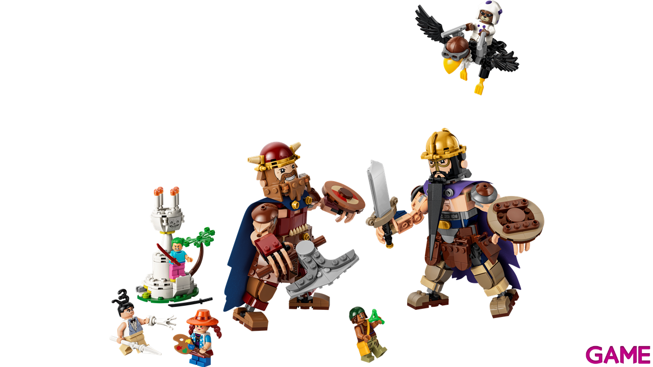 LEGO One Piece Dorry vs. Brogy: Gigantes de Little Garden 75644-2