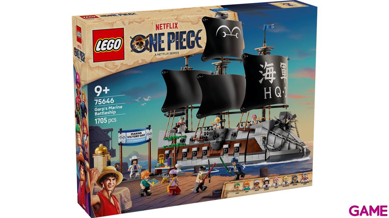 LEGO One Piece Barco de la Marina de Garp 75646-1