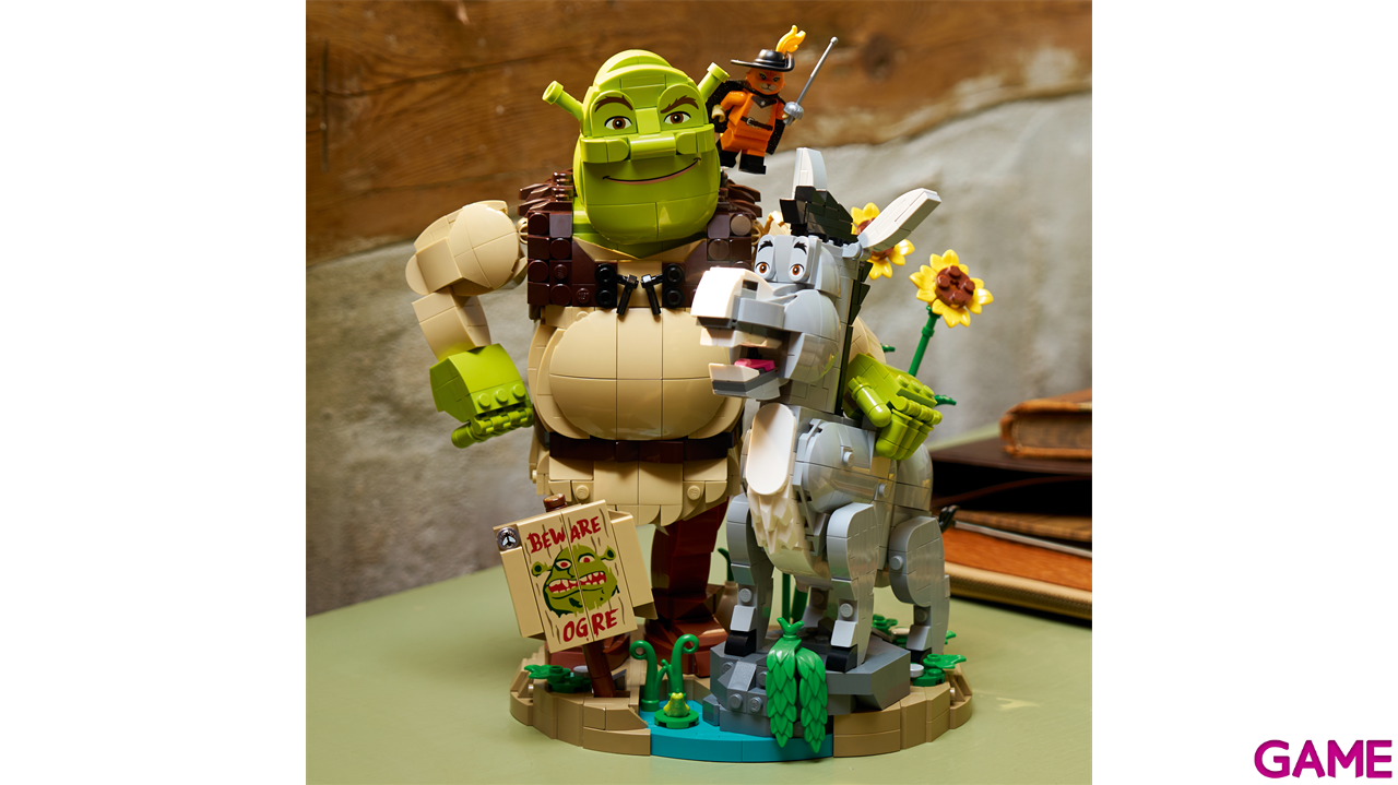 LEGO Shrek: Shrek, Asno y Gato con Botas 72423-0
