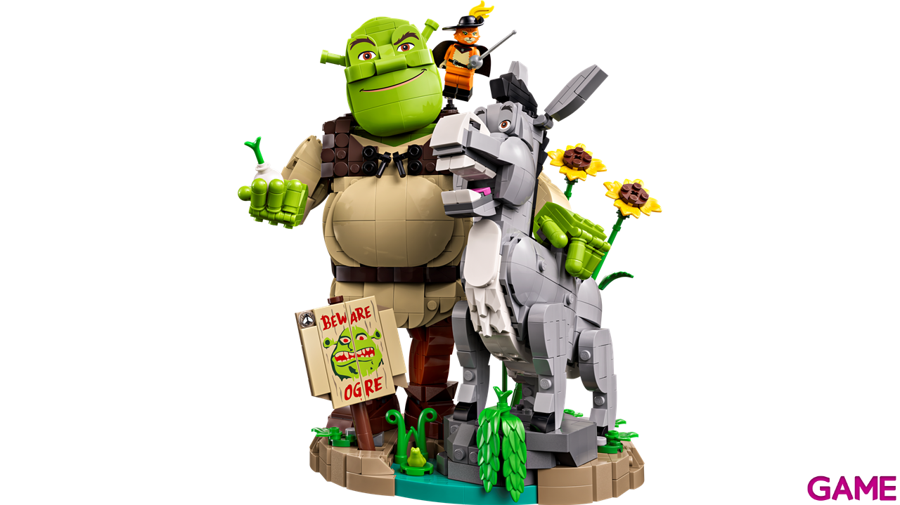 LEGO Shrek: Shrek, Asno y Gato con Botas 72423-1