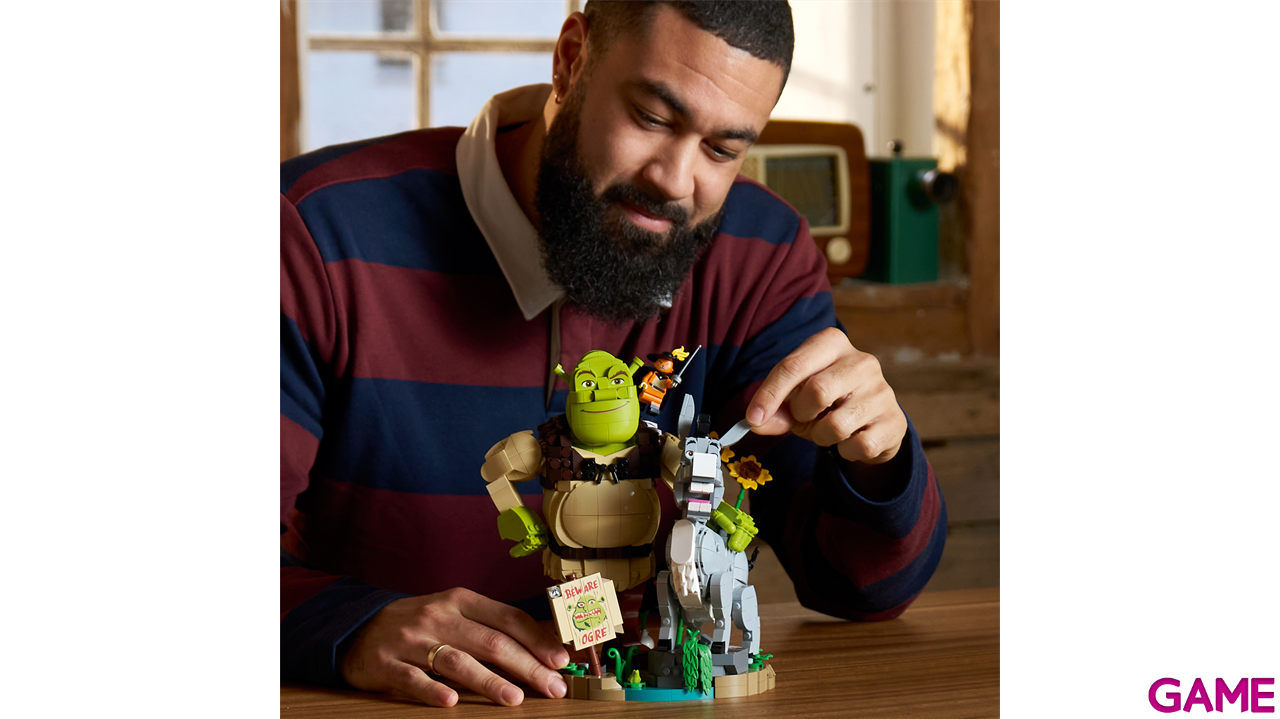 LEGO Shrek: Shrek, Asno y Gato con Botas 72423-2