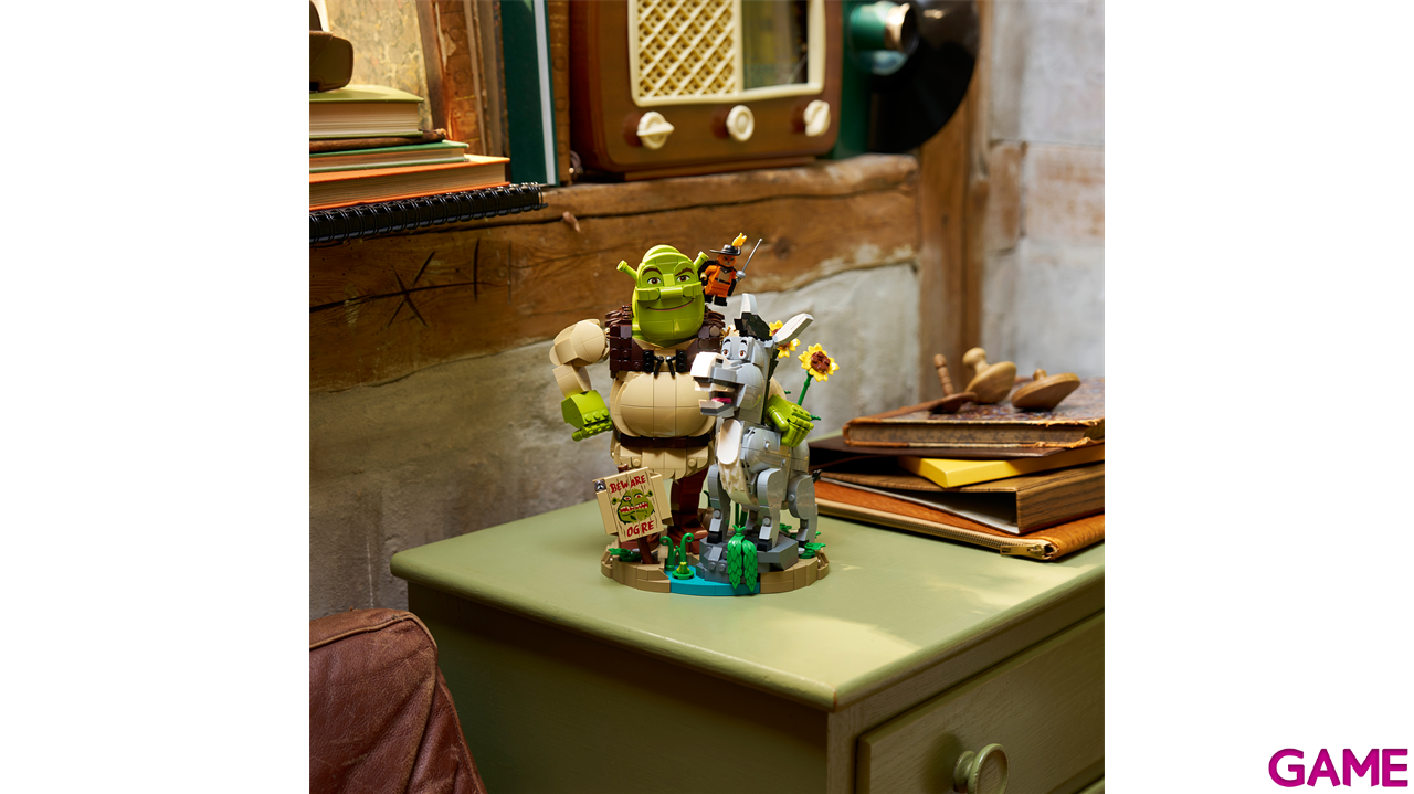 LEGO Shrek: Shrek, Asno y Gato con Botas 72423-4