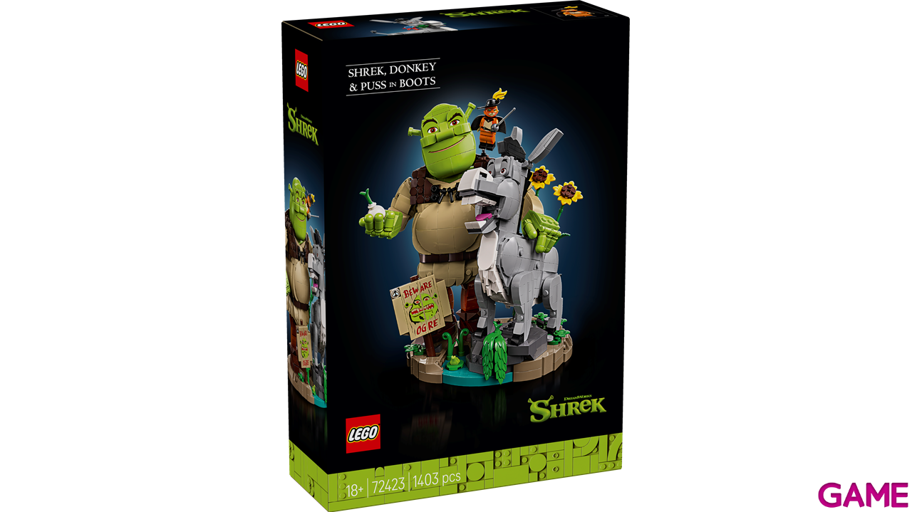 LEGO Shrek: Shrek, Asno y Gato con Botas 72423-5