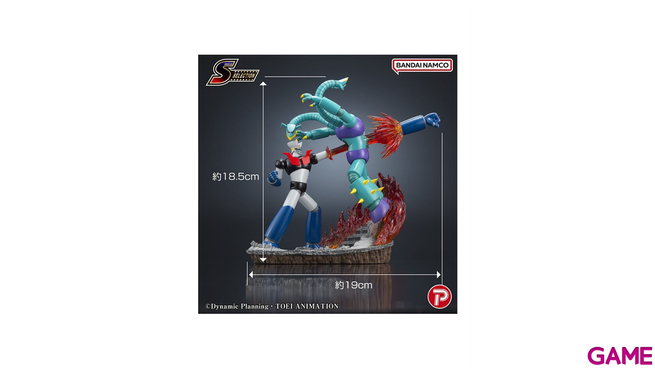 Figura Mazinger Scene Selection 03 Mazinger Z Rocket Punch! de 19 cm-3