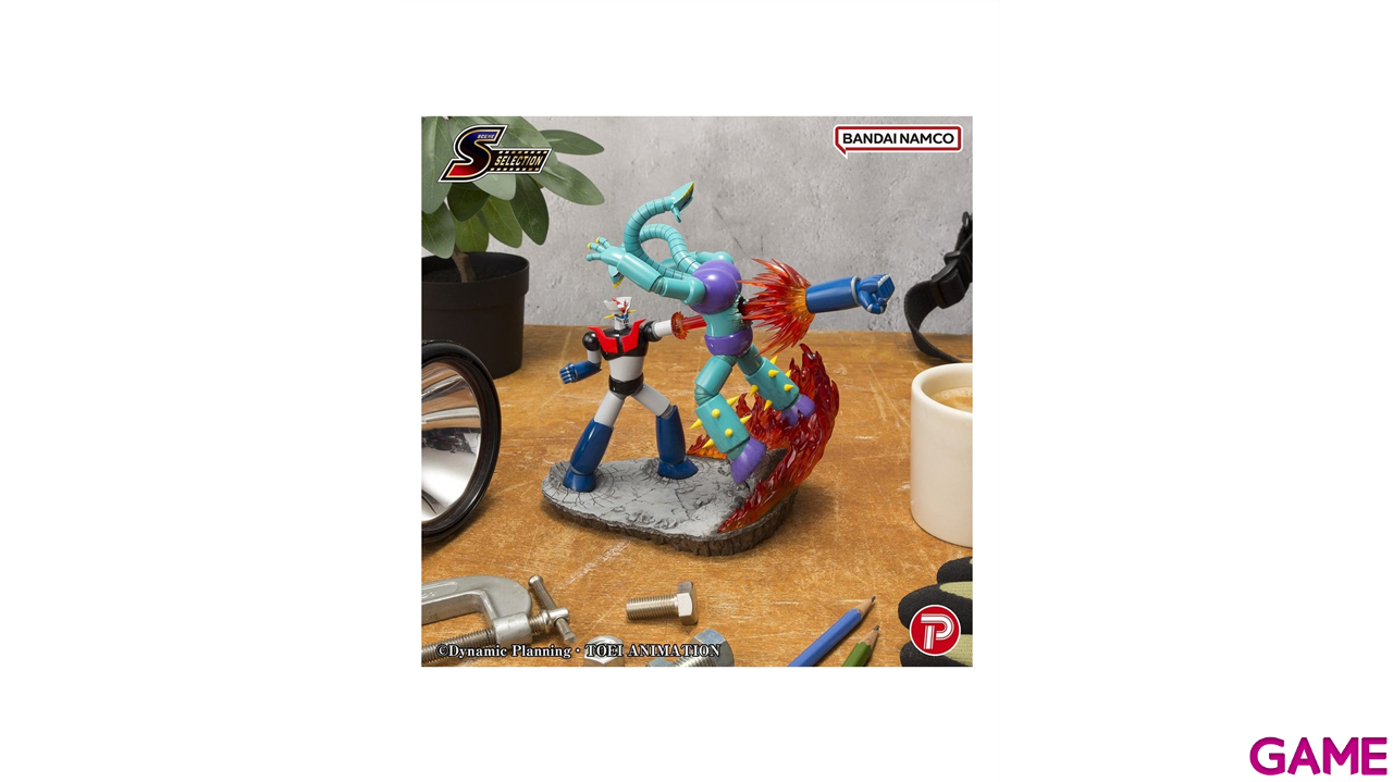 Figura Mazinger Scene Selection 03 Mazinger Z Rocket Punch! de 19 cm-4