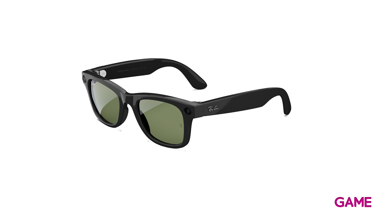 Gafas Ray-Ban Meta Wayfare RW4006 601/71 Negra Brillo Verde-0