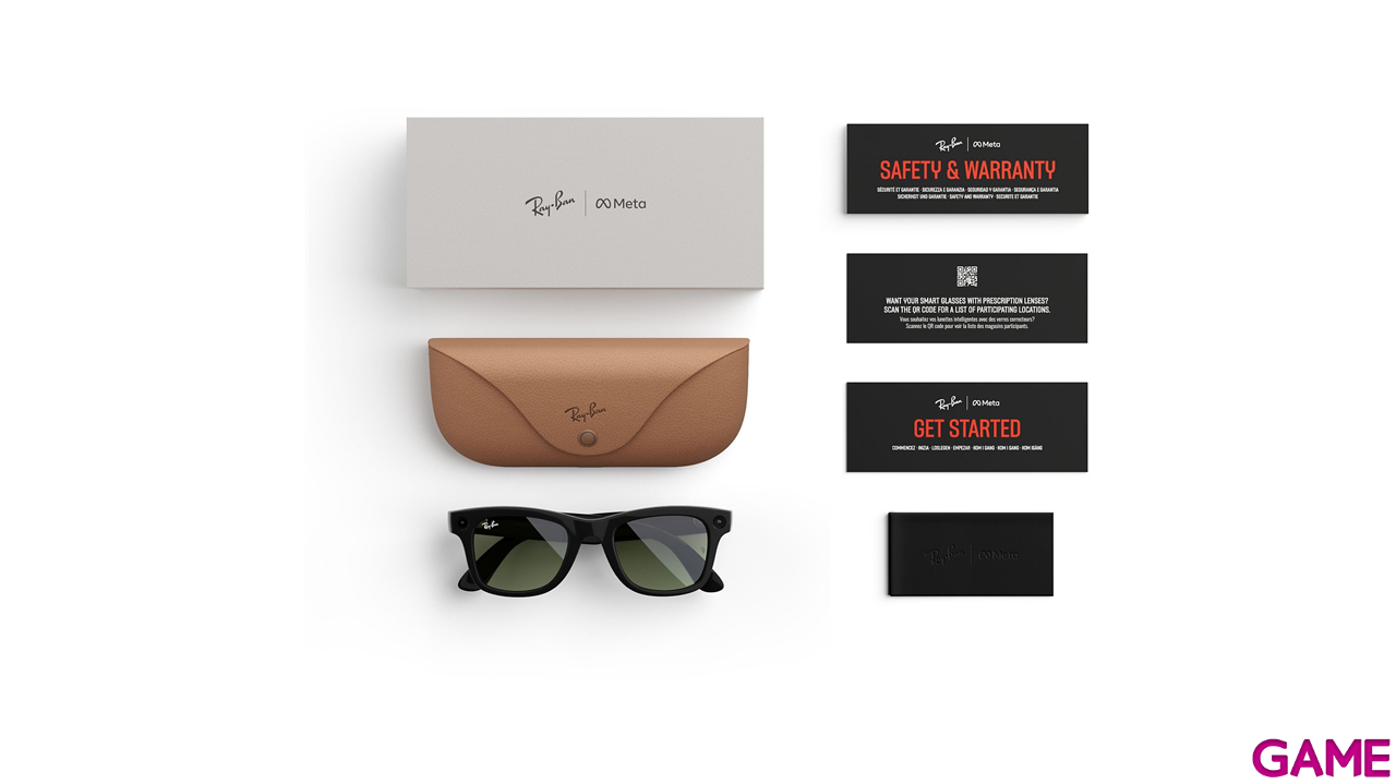 Gafas Ray-Ban Meta Wayfare RW4006 601/71 Negra Brillo Verde-3