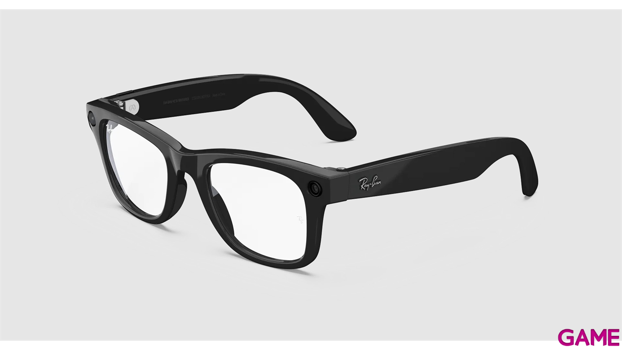 Gafas Ray-Ban Meta Wayfare RW4006 601/SB50 Negra BrilloTransparente-0