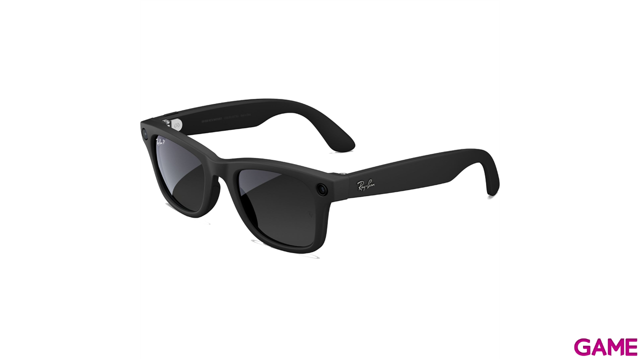 Gafas Ray-Ban Meta Wayfare RW4008 601ST353 Polarizada Negra-0