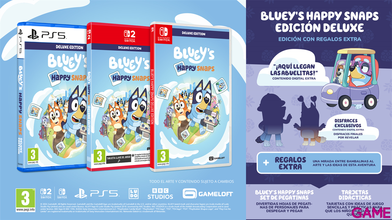 Bluey Happy Snaps Deluxe Edition-0
