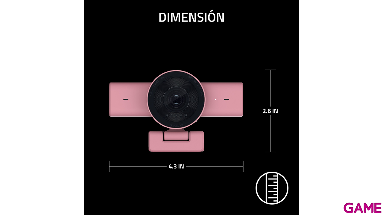 Razer Kiyo V2 X Quartz - Webcam-1