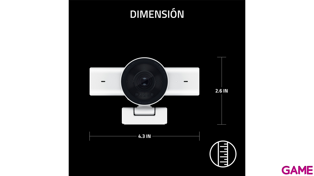 Razer Kiyo V2 X White - Webcam-0