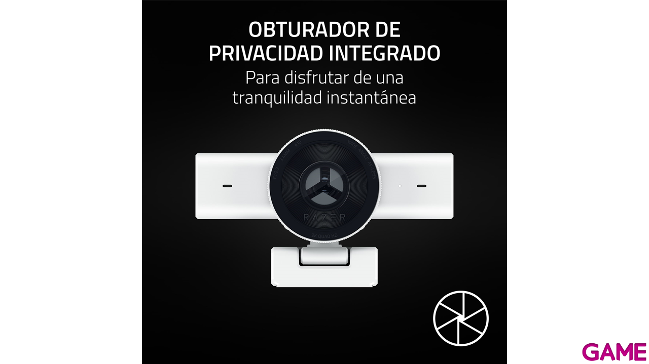 Razer Kiyo V2 X White - Webcam-2