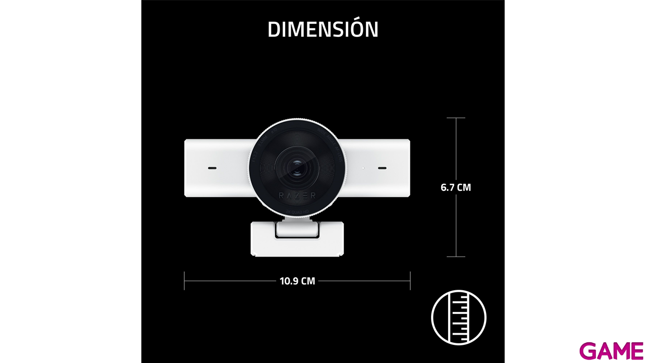 Razer Kiyo V2 X White - Webcam-4