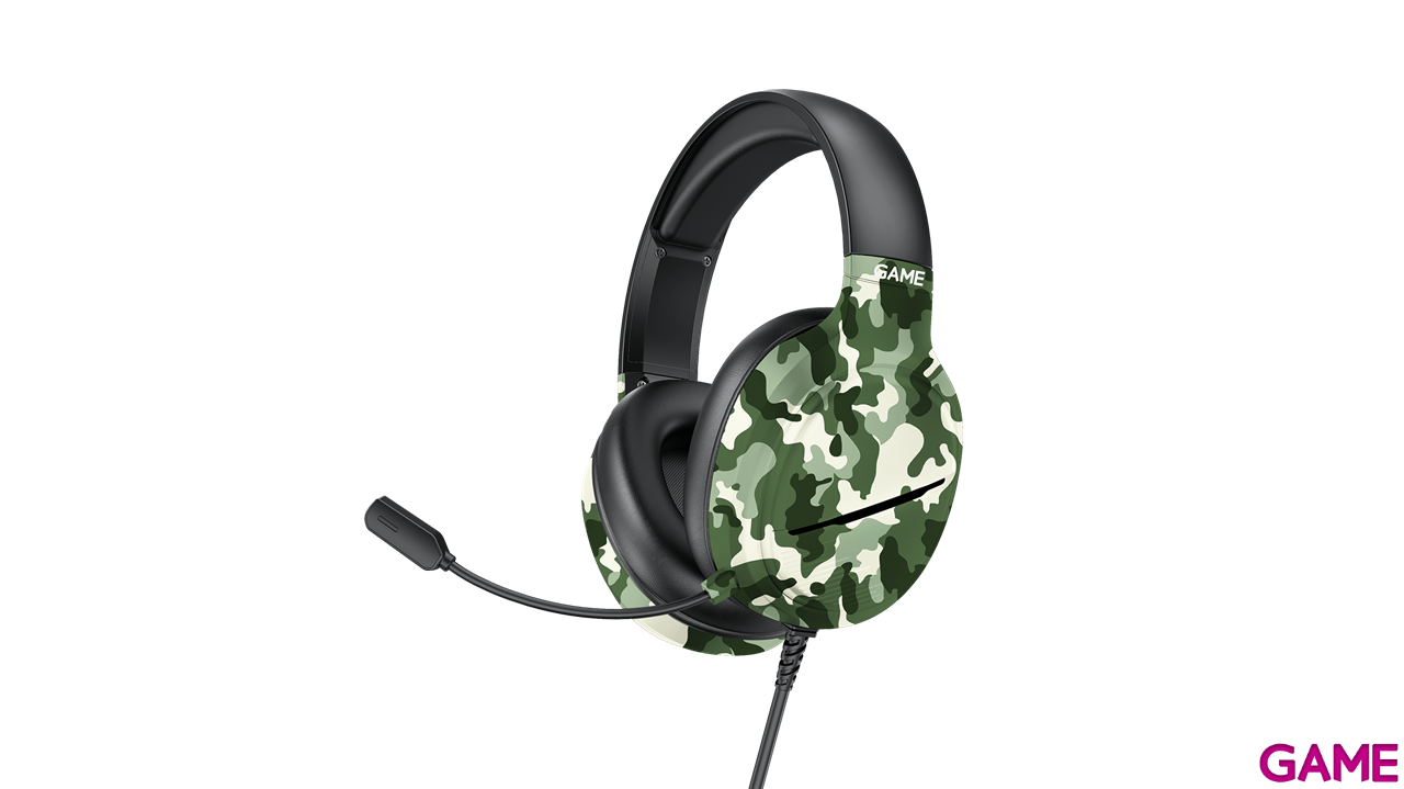 GAME PHX220 GAME Camuflaje Verde V2 PC - PS5 - PS4 - XBOX - Switch - Auriculares Gaming-0