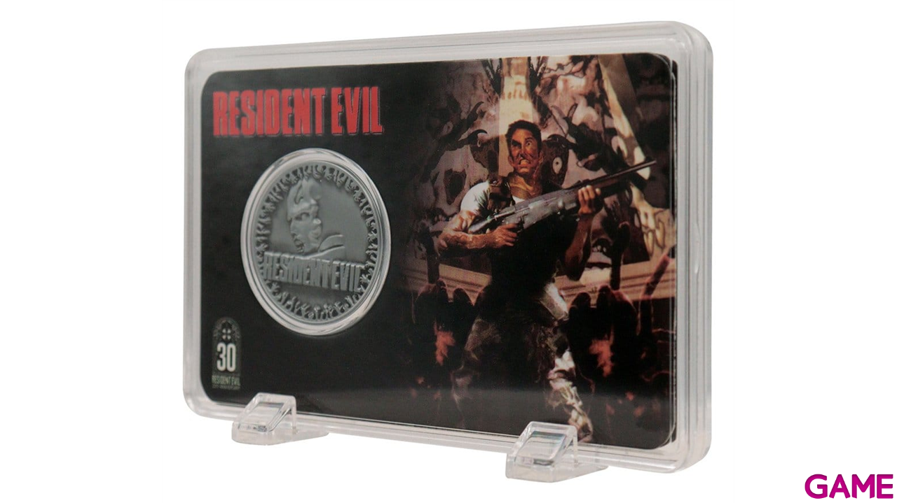 Replica Moneda Resident Evil Collectable 30 Aniversario-0