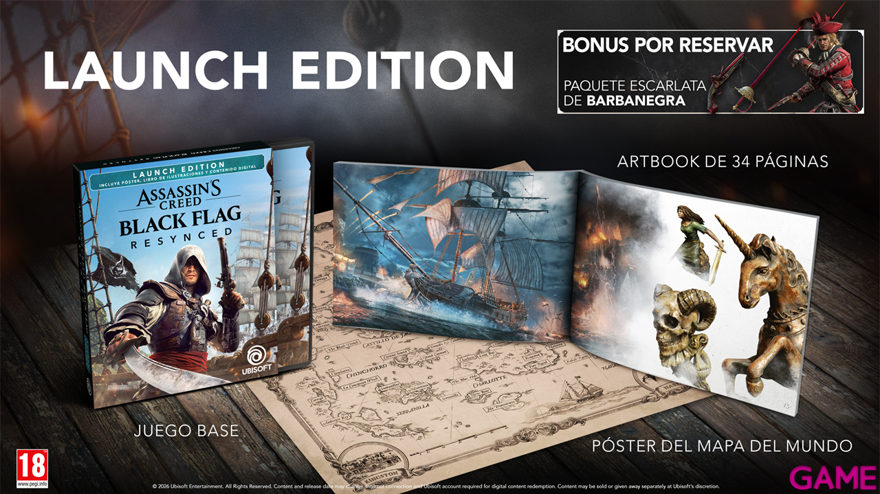 Assassin's Creed Black Flag Resynced Launch Edition-0