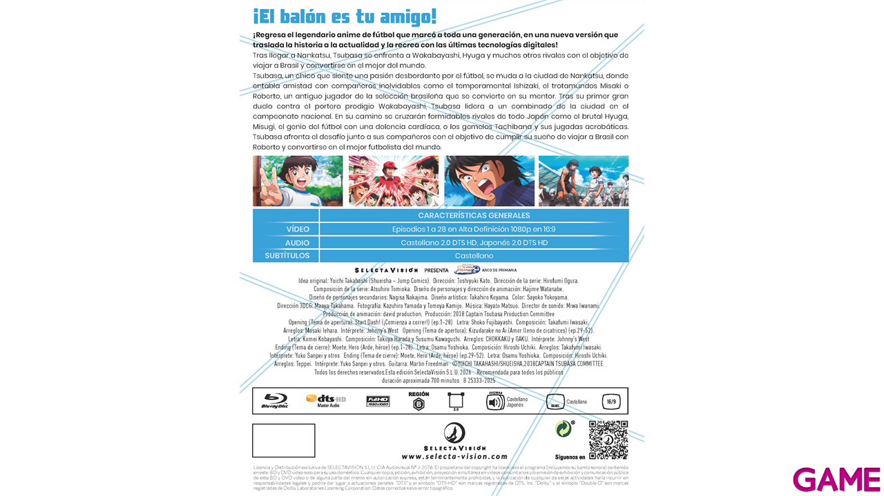 Capitán Tsubasa (Campeones) Episodios 1 a 28-0