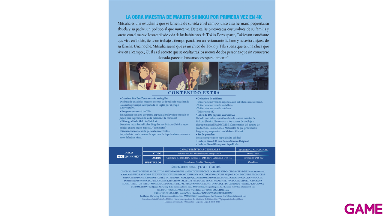 Your Name - Edición 4K Coleccionista-0