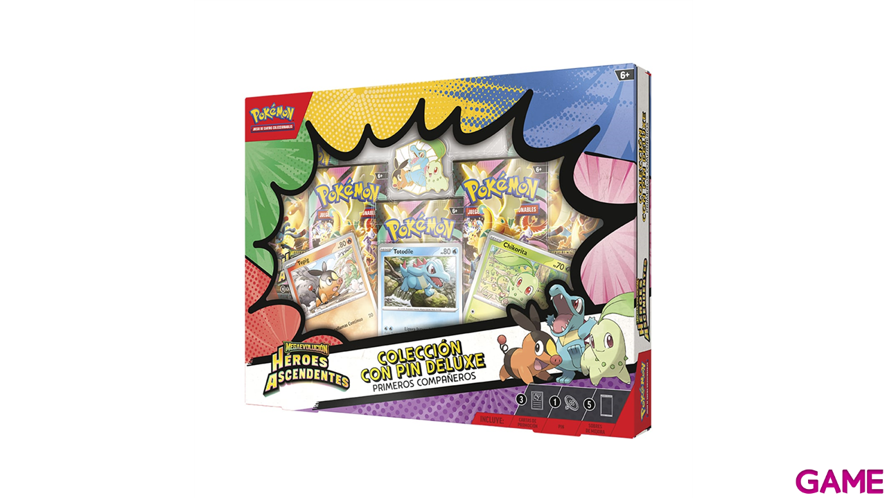 Caja de Colección Pin Deluxe Megaevolución - Héros Ascendentes - Pokémon TCG-0