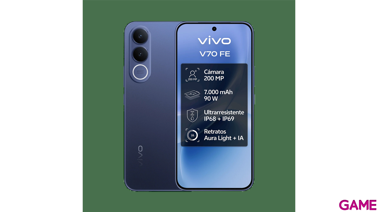 Vivo Bundle V70 FE 8/512 + Buds Air 3 + 90W Charger  Ocean Blue-0