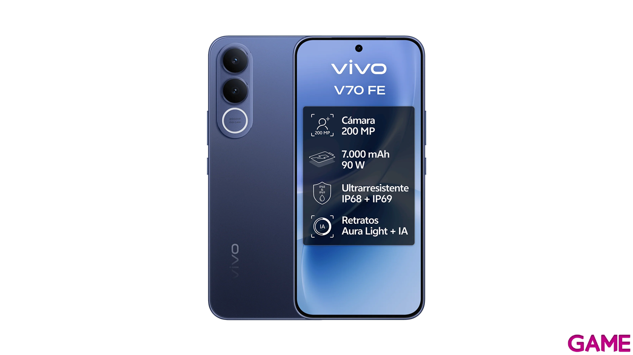Vivo Bundle V70 FE 8/512 + Buds Air 3 + 90W Charger  Ocean Blue-6