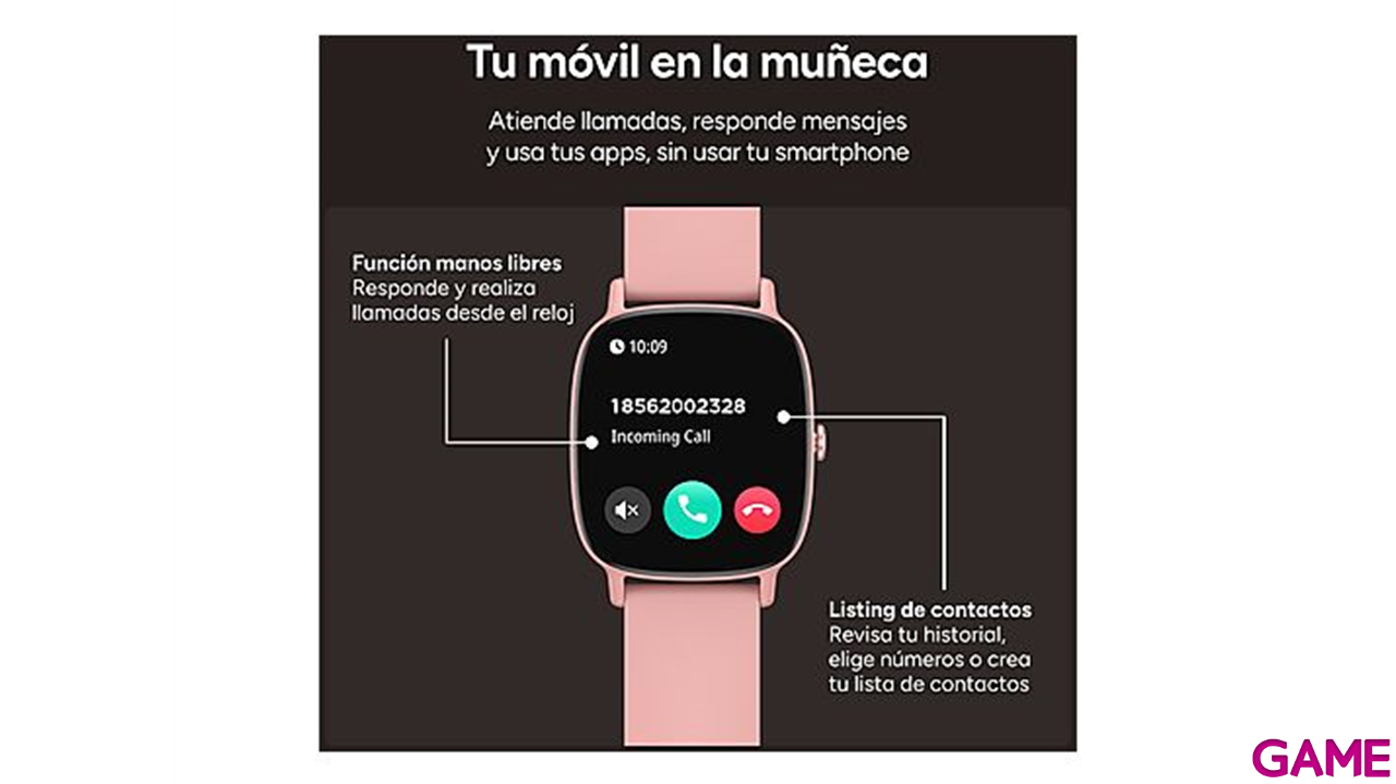 Smartwatch Ksix Pulse 1,83´´ Beige-13