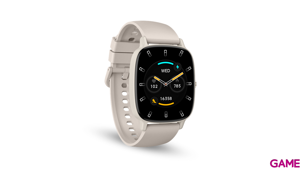 Smartwatch Ksix Pulse 1,83´´ Beige-0
