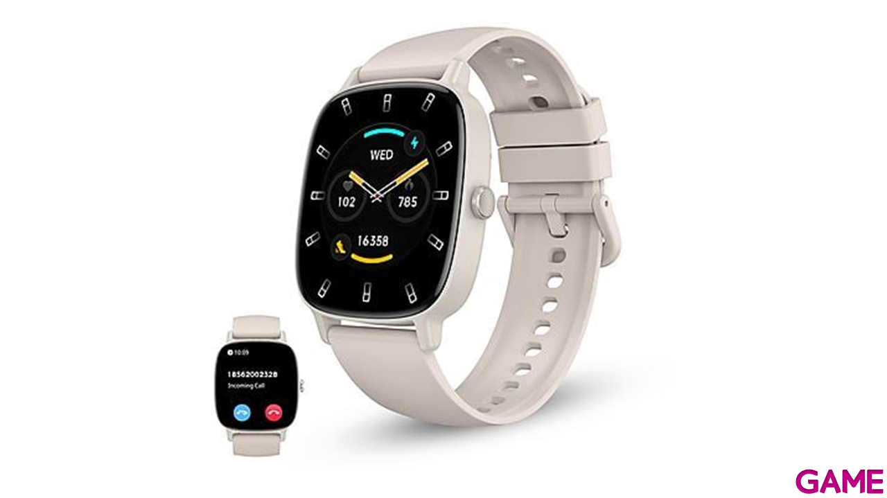 Smartwatch Ksix Pulse 1,83´´ Beige-8
